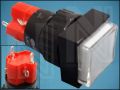 BUTTON LAS1F-11Z-1-12w ON-ON 6PIN + LED12V HOLD
