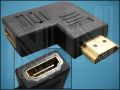 ПРЕХОД HDMI/M-HDMI/F ЩИВТОВ/ГНЕЗДОВ ЪГЛОВ