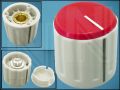KNOB KN-115E RED ф21mm L20mm FOR POT ф6,4mm