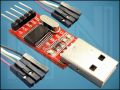 ПРЕХОД TTL-USB 3,3/5V КОНВЕРТОР