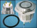 BUTTON V16-10R-12W-Sw OFF-(ON) 4P+LED12V